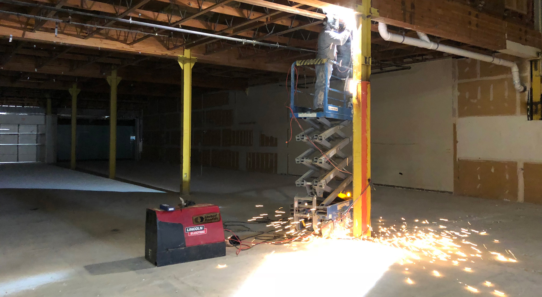 Welding - Commercial Structural Columns Beams