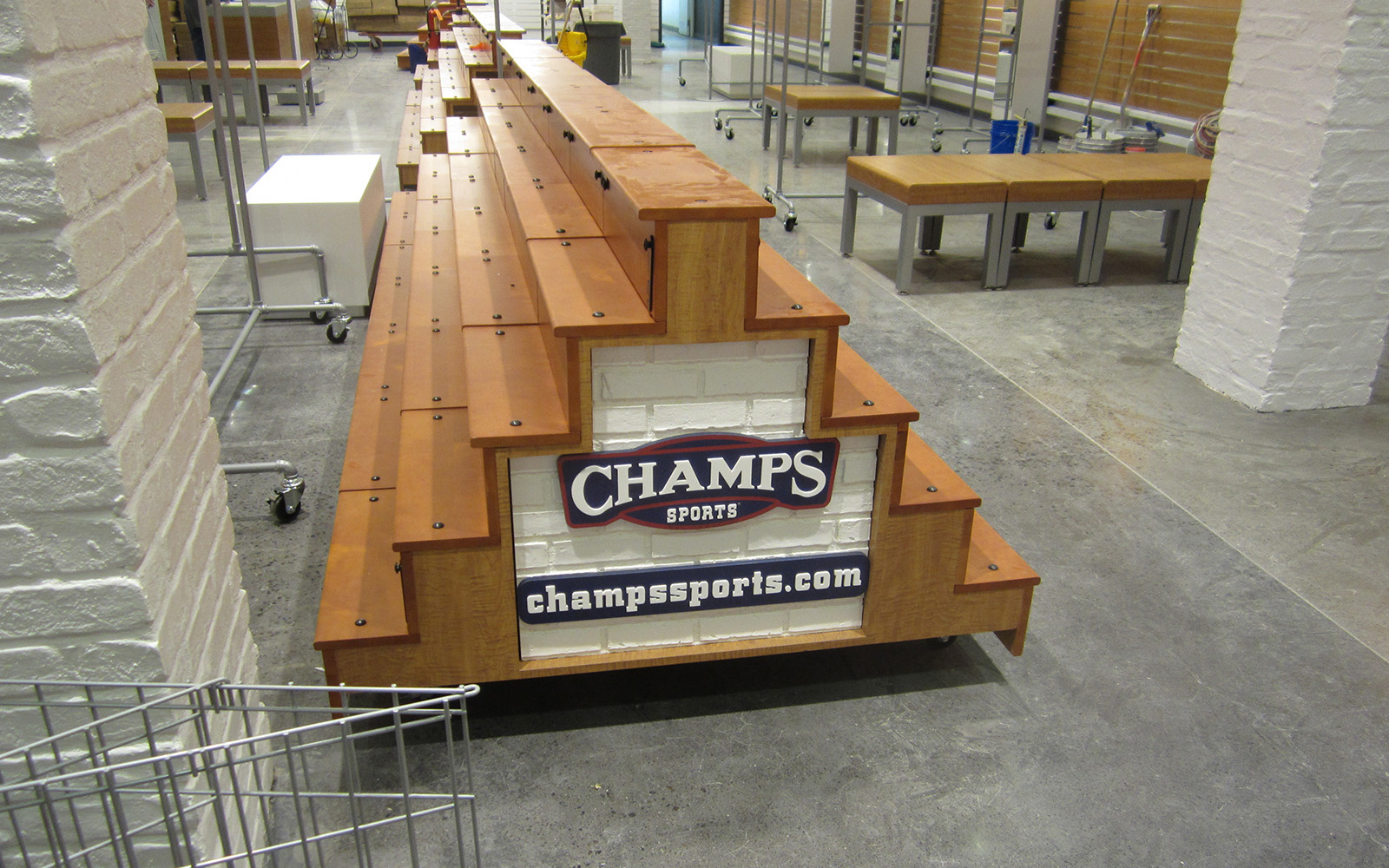 Champs Sports Remodel Eugene Oregon