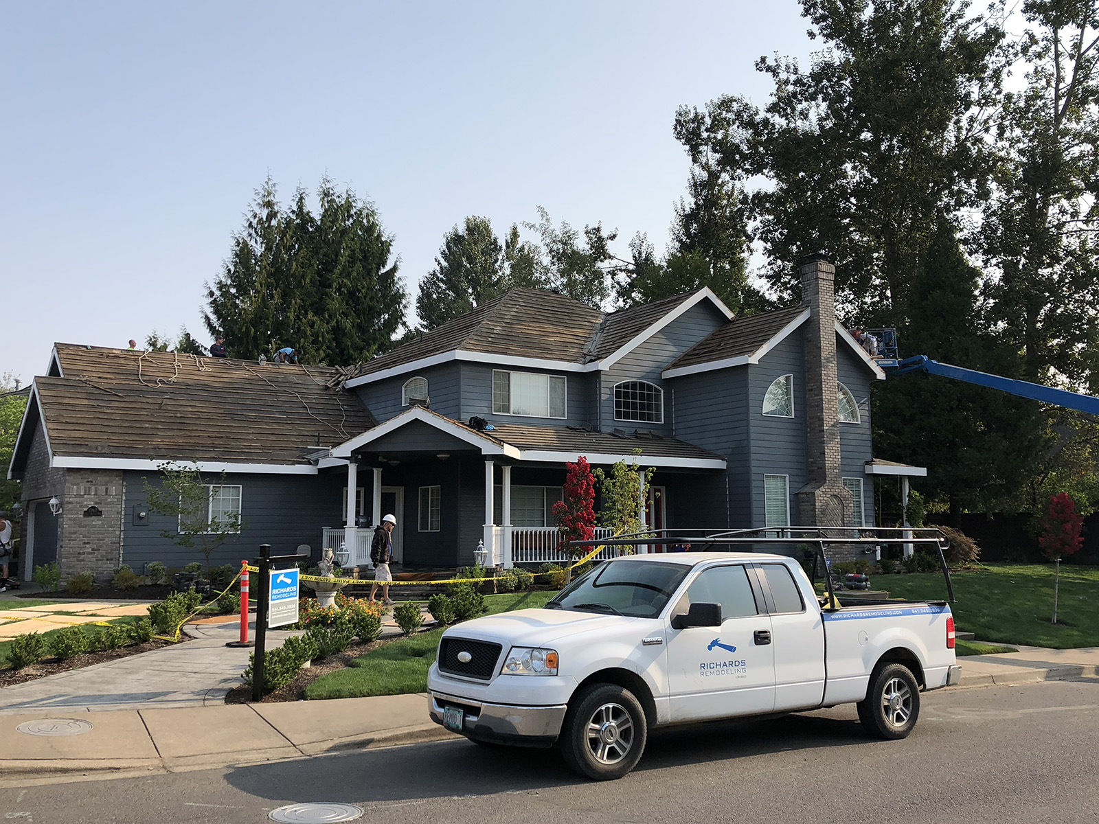 Residential Truss and Roof Repair Remodel Eugene Oregon